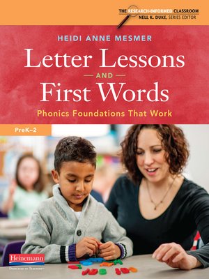 cover image of Letter Lessons and First Words